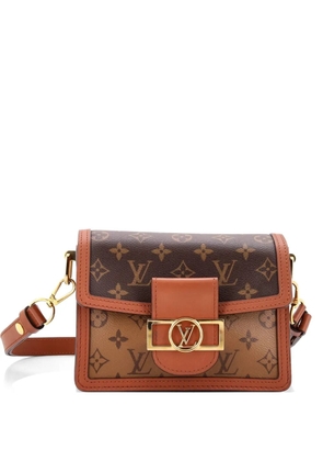 Louis Vuitton Pre-Owned Dauphine Shoulder Bag Reverse Monogram Canvas Mini crossbody bag - Brown