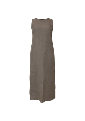 Marella sleeveless maxi dress - Neutrals