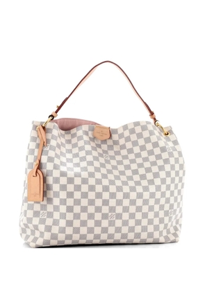 Louis Vuitton Pre-Owned Graceful Handbag Damier MM hobo bag - White