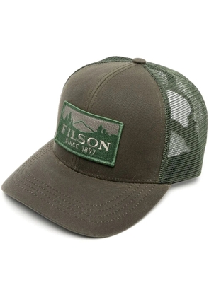 Filson Logger logo-patch cap - Green