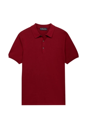 Brooks Brothers short-sleeve buttoned polo shirt - Red