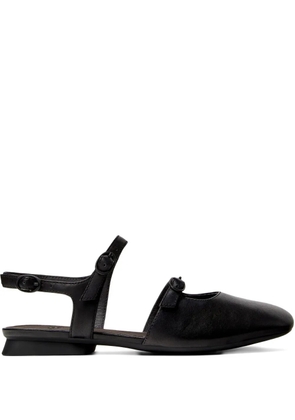 Camper Casi Myra buckle-strap leather pumps - Black
