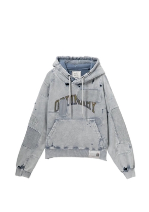 Maison MIHARA YASUHIRO printed hoodie - Grey