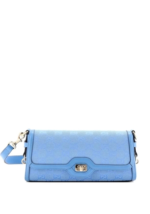 Gucci Pre-Owned Luce Canvas Small shoulder bag - Blue