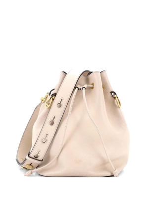 Fendi Pre-Owned Mon Tresor Leather Small bucket bag - Neutrals