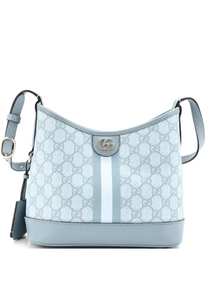 Gucci Pre-Owned Ophidia Open Bucket Bag GG Coated Canvas with Leather Small shoulder bag - Blue
