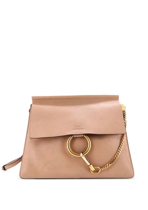 Chloé Pre-Owned Faye Leather Medium shoulder bag - Neutrals