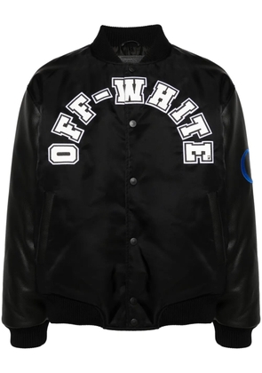 Off-White Baseball Over varsity jacket - Black