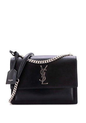 Saint Laurent Pre-Owned Sunset Leather Medium crossbody bag - Black