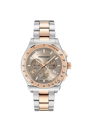 Ferragamo 1927 Chrono 42mm watch - Neutrals