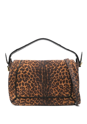 Jérôme Dreyfuss large Pepito shoulder bag - Brown