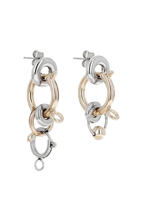 Justine Clenquet Pam earrings - Silver