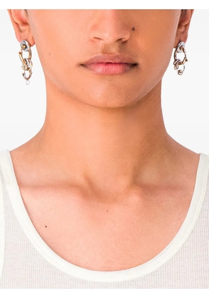 Justine Clenquet Pam earrings - Silver