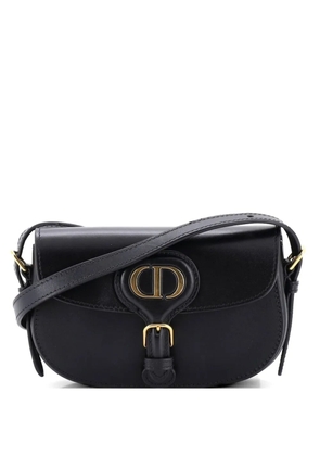 Christian Dior Pre-Owned Bobby Flap Bag Leather Micro shoulder bag - Black