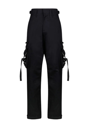 Off-White straight-leg cargo trousers - Black