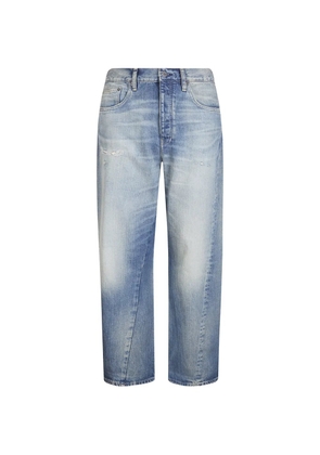 Sunflower twist detail wide jeans - Blue