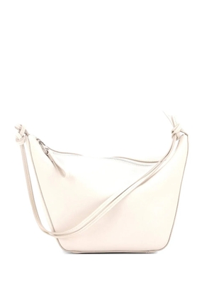 Loewe Pre-Owned Hammock Hobo Leather Mini crossbody bag - White