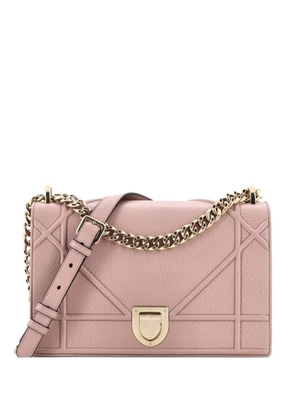 Christian Dior Pre-Owned Diorama Flap Bag Grained Calfskin Medium crossbody bag - Neutrals