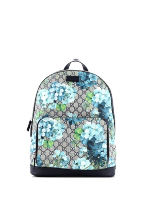 Gucci Pre-Owned Zip Pocket Blooms Print GG Coated Canvas Medium backpack - Multicolour