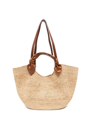 Hereu large Fonol tote bag - Neutrals