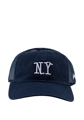 Stüssy New York Chapter embroidered cap - Blue