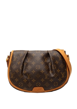 Louis Vuitton Pre-Owned 2012 Monogram Menilmontant PM crossbody bag - Brown