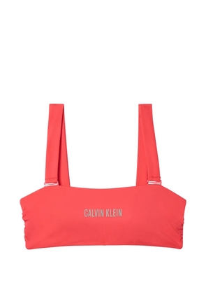 Calvin Klein Intense Power Bandeau bikini top - Red