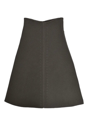 Rick Owens ribbed scarf - Brown