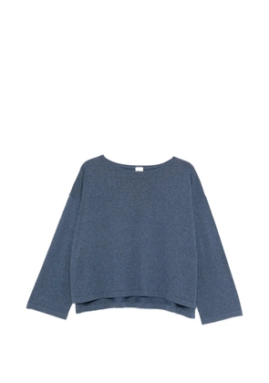 C.T.PLAGE boat-neck sweater - Blue
