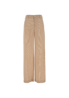 PT Torino wide-leg corduroy trousers - Neutrals