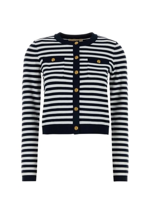 Michael Michael Kors striped cardigan - Blue
