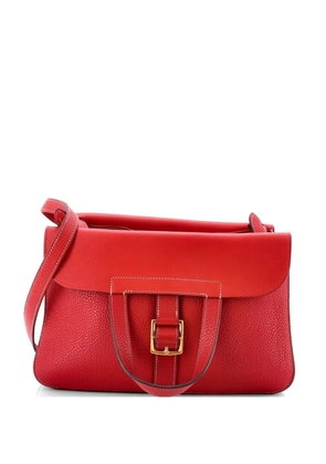 Hermès Pre-Owned Halzan Bag Clemence 31 shoulder bag - Red