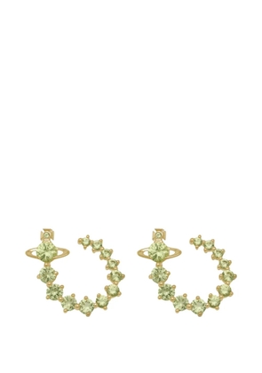Vivienne Westwood Lydia orb stone earrings - Gold