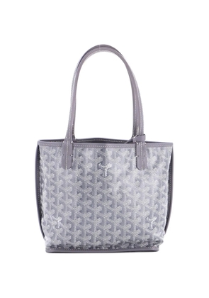 Goyard Pre-Owned Anjou Reversible Tote Coated Canvas Mini satchel - Grey