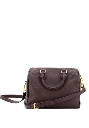 Louis Vuitton Pre-Owned Speedy Bandouliere Bag Monogram Empreinte Giant 25 satchel - Brown