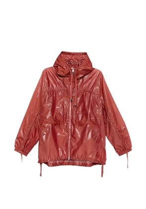 Duno Karta hooded zip jacket - Red