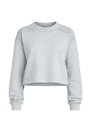 rag & bone embellished crew-neck sweatshirt - Grey
