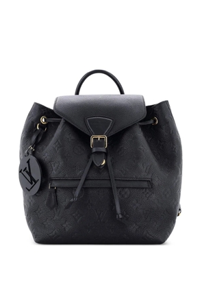 Louis Vuitton Pre-Owned Montsouris NM Monogram Empreinte Leather PM backpack - Black
