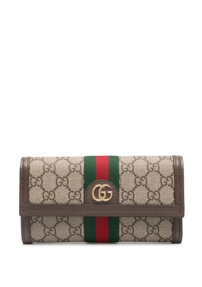 Gucci Ophidia continental wallet - Neutrals