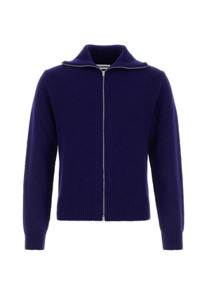 Jil Sander zip cardigan - Purple