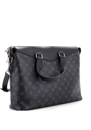 Louis Vuitton Pre-Owned Explorer Briefcase Monogram Eclipse Canvas business bag - Black
