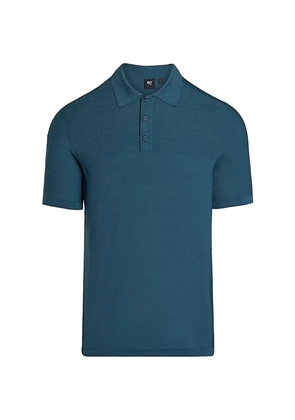 Alphatauri Fenzi short-sleeve polo shirt - Blue