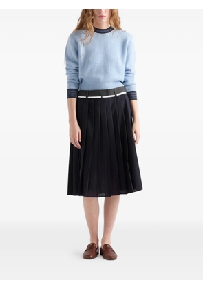 Prada cashmere crew-neck sweater - Blue