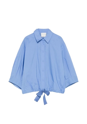 Forte Forte bow cotton shirt - Blue