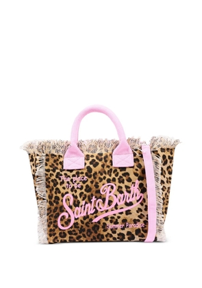 MC2 Saint Barth leopard-print tote bag - Neutrals