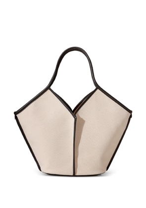 Hereu Callela cotton shoulder bag - Neutrals