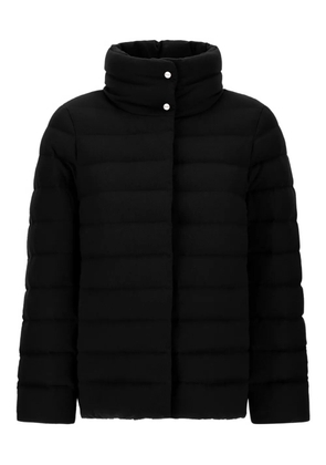 Herno high-neck quilted jacket - Black