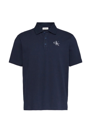 Calvin Klein logo polo shirt - Blue