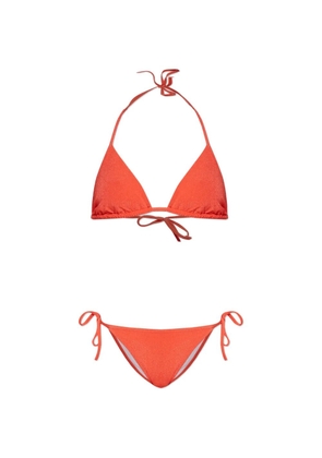 Balmain tie-side bikini - Orange