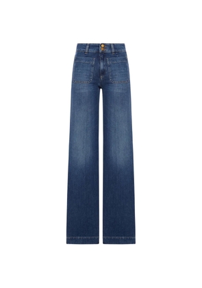Seafarer wide-leg jeans - Blue